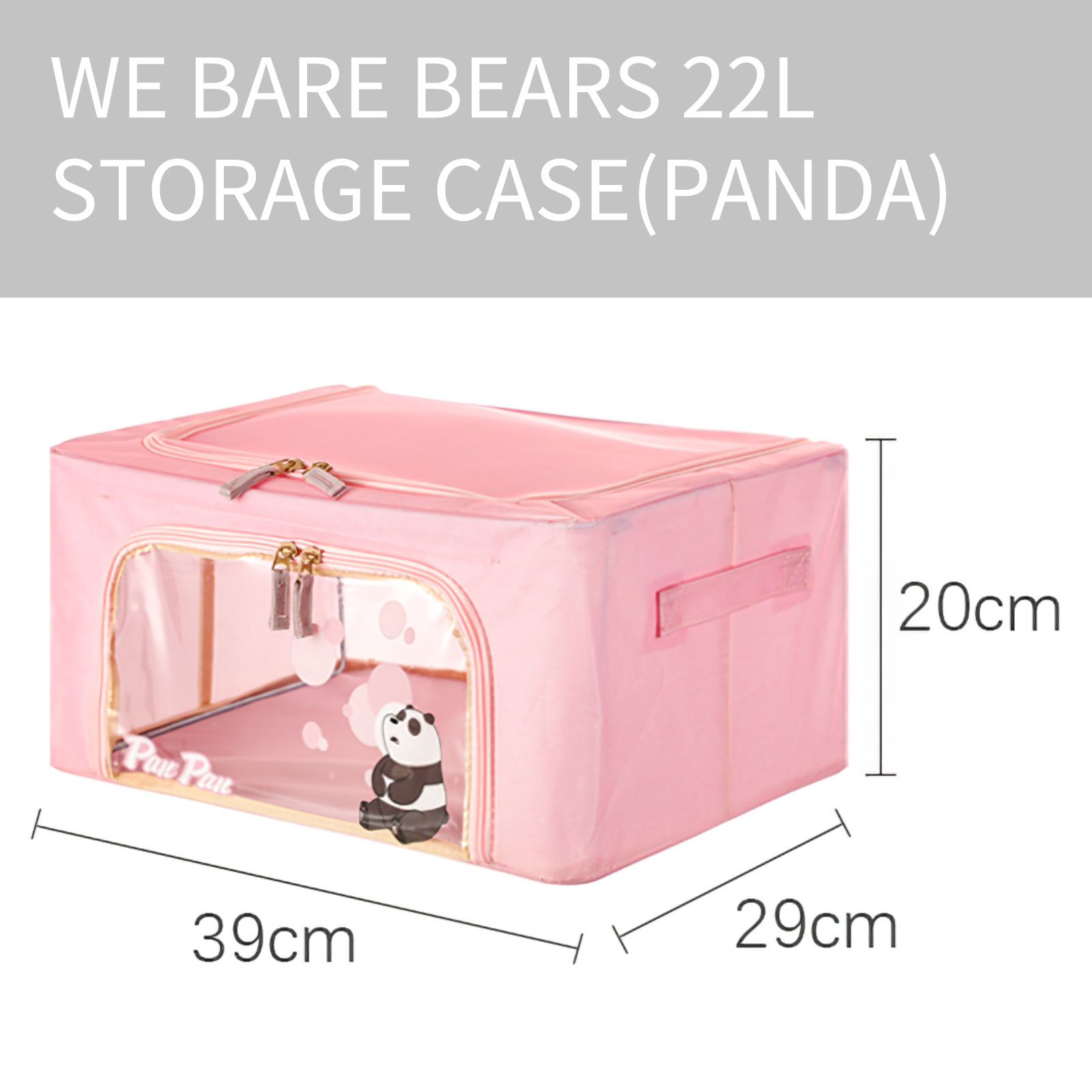 We Bare Bears 22L Baina Box Miniso